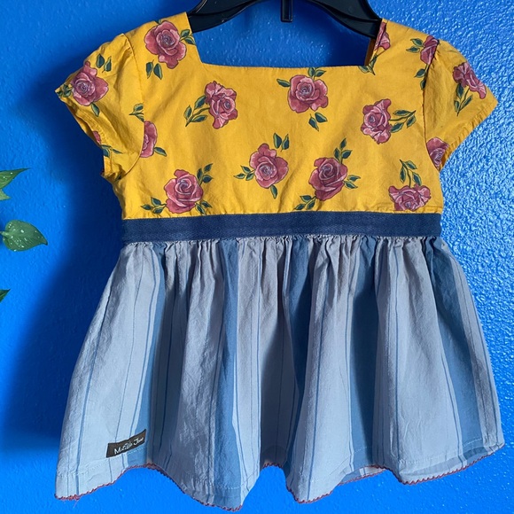 Matilda Jane w/Joanna Gaines Multi Pattern 100% Cotton Blouse. Size 4. - Picture 3 of 9